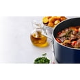 thumbnail image 5 of Granite Stone 5qt Gradient Non-stick Pot with Glass Lid, Blue, 5 of 7