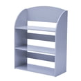 thumbnail image 1 of Teamson Kids Freestanding 3 Shelf Bookcase for Childrens Room, Grey, 1 of 8