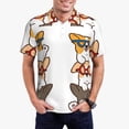 thumbnail image 1 of Lsque Corgi Dog2 Motif Chemises de Golf pour Hommes Séchage Rapide Imprimé Évacuation de l'Humidité Performance Polo à Manches Courtes-4TG, 1 of 6