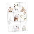 thumbnail image 4 of 9x Adhesivos navideños para ventanas, calcomanías navideñas, fáciles de limpiar, regalo ideal, decoraciones navideñas, adhesivos para ventanas de Estilo A, 4 of 8