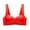 Red, variant on LLYwey Womens Seamless Wirefree Bras Woman's Large Tank Tops Style Raised Bra Without Underwire Women Size Nylon Padded Bra Style LW-162 Beige 32/70AB