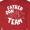 thumbnail image 4 of Inktastic Father's Day Father Son Team Parent Child Fist Bump Long Sleeve T-Shirt, 4 of 5