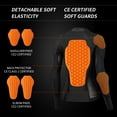 thumbnail image 3 of Veste de Moto pour Femme avec Armure, protection Certifiée CE2 et Haute Visibilité, 3 of 8