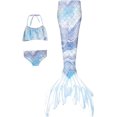 thumbnail image 1 of Mermaid Tails for Swimming for Girls Kids Mermaid Swimsuit（no Monofin） High quality, 1 of 5