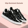 thumbnail image 3 of Dream Pairs Girls Sneakers Toddler Little Kids Tennis School Walking Shoes SDFS2210K BLACK Size 6T, 3 of 5