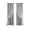 Gray, variant on 2-in-1 Double Layer Star Lace Blackout Curtains, Thermal Insulated Soundproof Soft Sheer Liner, Light Blocking UV Resistant Easy Hang for Bedroom Living Room Nursery Home, Blue