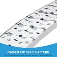 thumbnail image 6 of 7.5FT Heavy Duty Aluminum Loading Ramp Set for Pickup Truck Beds, 1500LB Capacity Folding Ramps for ATV, UTV, Motorcycle, Lightweight Portable Truck Ramps with Anti-Slip Surface, 2PCS, 6 of 17