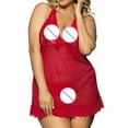 thumbnail image 2 of uublik Valentines Lingerie Set for Women Lace Plus Size Babydoll Sexy Naughty Bodysuit, 2 of 5