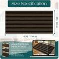 thumbnail image 2 of Christmas 3x5 Entry Rug - Small Washable Indoor Outdoor Mats for Front Door Non-Slip Porch Rug Holiday Tartan Plaid Throw Rugs for Living Room Bedroom Entryway Kitchen Office Porch Decor, 2 of 9