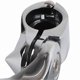 thumbnail image 3 of Pair of Short Highway Footpegs, Silver Footpeg Bracket, Fits FLHTCU 1984-2019, 3 of 4