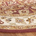 thumbnail image 3 of Safavieh Chelsea Bevin Oriental Area Rug, Ivory/Red, 5'6" x 5'6" Round, 3 of 7
