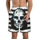 thumbnail image 1 of Fotbe Watercolor Skull Trajes de Baño Estampados para Hombre, Shorts de Verano de Secado Rápido, Ropa de Playa, Bañadores-X-Large, 1 of 6
