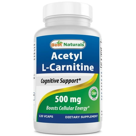 BEST NATURALS Acetyl L-Carnitine 500 mg 120 CAP