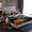 Orange Teal, variant on Homewish Nature Jungle Leaf Full Size Sheets, Mystic Stars Moon Galaxy Bed Sheets, Tiger Parrot Hummingbird Sheet Sets, Luxury Bedroom Decor, 4pcs