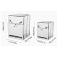 thumbnail image 2 of Naiovety Estufa de barbacoa de acero inoxidable desmontable, reutilizable, lavable, resistente al calor, recargable, anticorrosivo, rejilla para quemador Kits de desorden para acampar Largo Naiovety OD028966-01, 2 of 5
