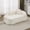 Milk White, variant on HUTWIFE 68'' Modern Chenille Curved Boneless Cloud Loveseat Couch for Apartment Living Room Bedroom, Milk White