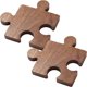 thumbnail image 1 of Wooden Cup Coasters Heat Resistant Drink Mats for Coffee Tea Beer Household Use 2pcs Set, 1 of 4