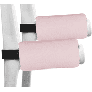 CAVENDY Forearm Crutch Arm Cuff Pads, Milk-Silk, 2-Piece Set, Non-Slip, Washable, Universal Fit