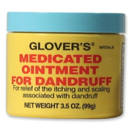 Glovers Medicated Ointment for Dandruff 3.5 oz (Pack of 3)