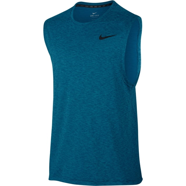 Nike - Camiseta de tirantes de entrenamiento para hombre, color azul, XXL Nike Camiseta sin mangas