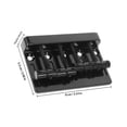 thumbnail image 2 of NUOLUX Negro Para Bajo Eléctrico Con Metálica Duradera Fácil De Usar Y Transportar, 2 of 6