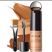Stila Stay All Day Liquid Foundation tan 12 Concealer & #35 Brush Kit