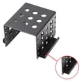 thumbnail image 2 of 2X Adaptateur de Montage Interne pour Disque Dur 4 Baies 3,5 Pouces à 2,5 Pouces Support Mobile en Alliage d'Aluminium, 2 of 6