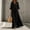 Multicolor, variant on Women's Button Front Ruffle Sleeve Maxi Dress V-Neck Loose Casual Flowy Long Shirt Dress Summer Dresses for Women
