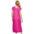 thumbnail image 2 of Women's Shadowline 32510 Cherish 50 Inch Cap Sleeve Nightgown (Sapphire 3X), 2 of 2