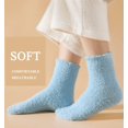 thumbnail image 5 of Women Fuzzy Socks Cozy Soft Fluffy Cute Animal Slipper Socks Sleeping Warm Socks Christmas Gift for Girls, 5 of 8
