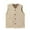 Beige, variant on fatyb Women's Fleece Vest with Pockets Sleeveless V Neck Jacket Button down Lightweight Casual Outerwear