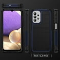 thumbnail image 6 of ELEHOLD for Samsung Galaxy A32 5G 2021 Fit Case, Military-Grade Dual Layer Raised Frame Screen & Camera Lens Protective Armor Hybrid PC+TPU Anti-Drop Shockproof Slim Rugged Case,Navyblue, 6 of 8