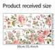 thumbnail image 2 of Vinilos decorativos de pared Sincero Vid de flores acuarela rosa, 2 of 5