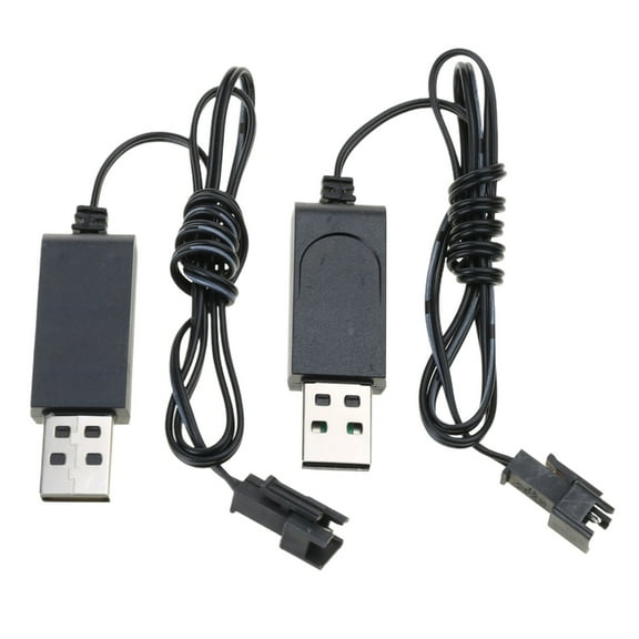 Drones USB Charger Cable with Connectors , Battery USB Charging Cable