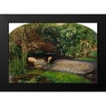 thumbnail image 2 of Millais, John Everett 24x18 Black Modern Framed Museum Art Print Titled - Ophelia, 2 of 5