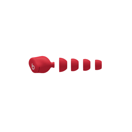 Beats - Solo Buds True Wireless Earbuds - Transparent Red