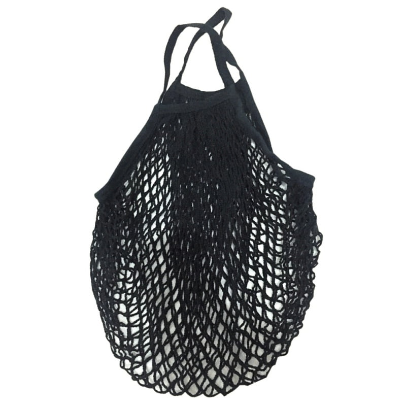 Reusable String Shopping Grocery Bag Shopper Cotton Tote Mesh Net Woven Eco Bags 