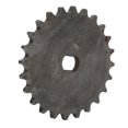 thumbnail image 4 of Piñón de motor de acero al carbono 420, 24 dientes, orificio en H, alta precisión, para cadena de motor de motor sin escobillas., 4 of 14