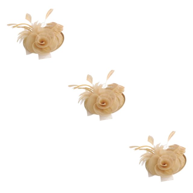 Maytalsory Chapeau Fascinateur Réversible Vintage pour Femmes Canal Intérieur Beauté Classique Café 3ensemble