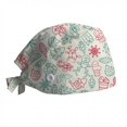 thumbnail image 3 of Chapeau d'Infirmière Imprimé de Noël, 3 of 9