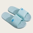 thumbnail image 3 of Bixock Summer Slippers for Women,Slides for Women and Men Bathroom Shower Shoes Non Slip House Slippers Lightweight Beach Sandals, 3 of 5