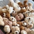 thumbnail image 4 of Tezituor 2 Packs Bulk Teddy Bears 13.7" Stuffed Bear Plush Toy for Baby Shower Decorations, 4 of 7