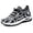 Grey, variant on Women's Elastic Woven Walking Shoes Mary Jane Flats on Sneakers