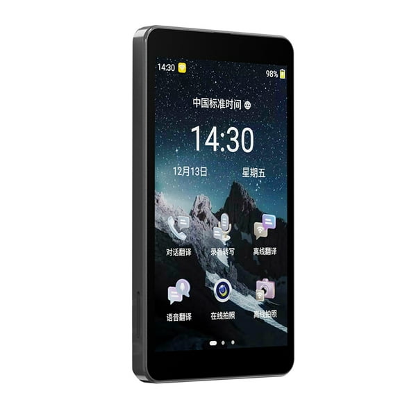 New T22 AI CHATGPT Smart Translator 5.5 Inches 142 Languages Offline Translator Photo Simultaneous Conversation