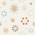 thumbnail image 2 of Urban, Mary 12x12 White Modern Wood Framed Museum Art Print Titled - Autumn Friends Pattern VIA, 2 of 4