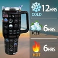 thumbnail image 3 of Best Pilot Tumbler 40 oz Tumbler with Handle and Straw Lid Leak Proof - Cool Gifts for Pilots Travel Coffee Mug Insulated for Hot Cold Ice - Best Pilot Gifts for Aviation Lovers Men Dad Fathers Day, 3 of 4