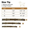 thumbnail image 4 of Collar para Perros Grandes Ajustable de Bargains Únicos, Collar Pesado con Mango, Collar Táctico para Perros, Collar Pesado Marrón L, 4 of 7