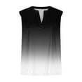 thumbnail image 3 of fatyb Womens Plus Size Tank Tops Loose Sleeveless V Neck T Shirts Summer Dressy Casual Blouses Tanks S-5XL, 3 of 5