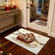 thumbnail image 1 of Felpudo de Navidad 23.6x15.7in | Alfombra de entrada con bordado estereoscópico | Alfombra de Poliéster Absorbente y Antideslizante | Alfombra de baño interior multicolor, de secado rápido y a, 1 of 6