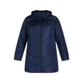 thumbnail image 5 of Big Chill Women's and Women's Plus Chevron Quilted Puffer Jacket with Hood, Sizes S-3X, 5 of 8